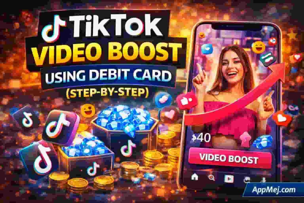 Step-by-Step Guide Boosting TikTok Videos with a Debit Card